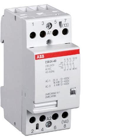 Contattore Modulare Abb Moduli Esb V Ac Dc El