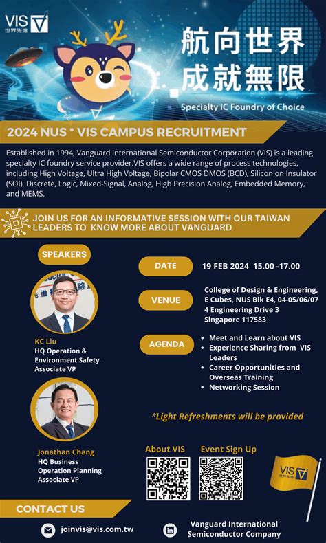 2024 Nus X Vis Campus Recruitment Nus Centre For Future Ready Graduates