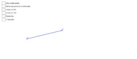 Eigenschap Van Middelloodlijn Geogebra