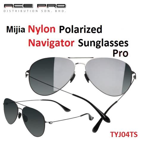 Original Xiaomi Mijia Mi Nylon Polarized Navigator Sunglasses Pro Gun