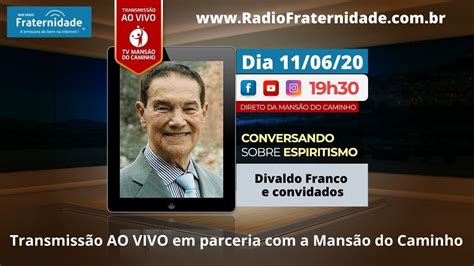 DIVALDO FRANCO Conversando Sobre Espiritismo YouTube