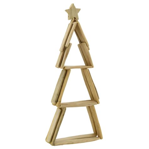 Sapin En Bois Flotté Avec étoile