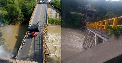 Por qué se cayó el puente El Alambrado sobre el río La Vieja Esta es