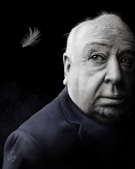 Alfred Hitchcock Caricature Paul King Artwerks