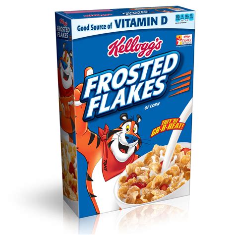 Kelloggs Breakfast Cereal In A Cup Frosted Flakes Fat