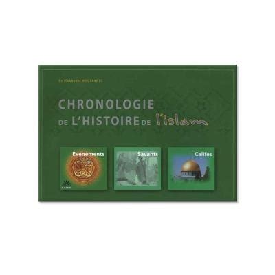 Chronologie De L Histoire De L Islam Broch Moussaoui Achat Livre