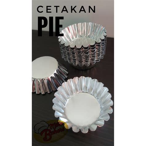 Jual Cetakan Pie Mini Isi Pcs Pie Susu Pie Buah Kue Sus Alumunium