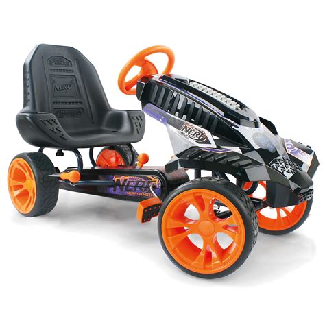 Buy Hauck Nerf Battle Racer Gokart - Pedal Vehicle with Nerf Blaster ...