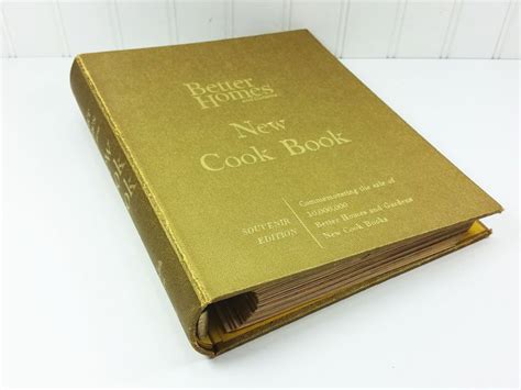 Better Homes And Gardens New Cook Book 1965 Gold Ring Binder Etsy Better Homes And Gardens