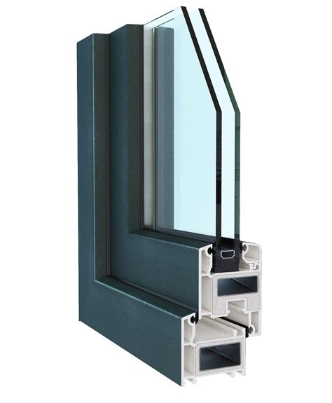 Customized UPVC PVC Plastic Profiles For 70 Series Casement Windows