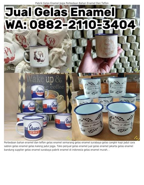 PPT Ô88ᒿ ᒿ11Ô 3ԿÔԿ WA Jual Gelas Enamel Produsen Gelas Enamel