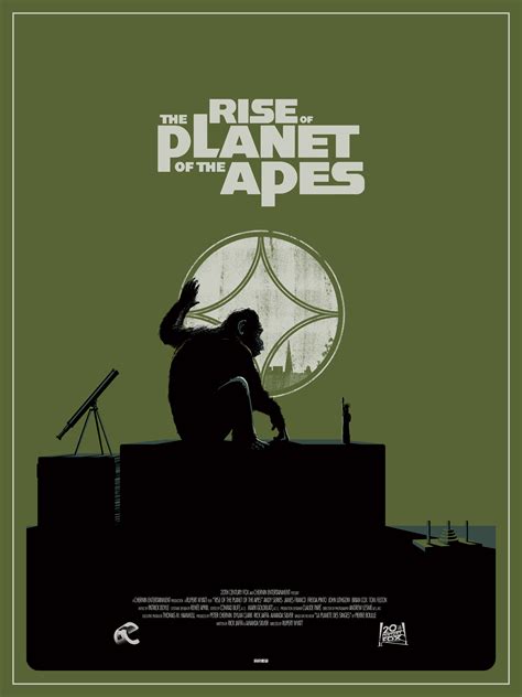 Rise Of The Planet Of The Apes | Poster By Matt Ferguson