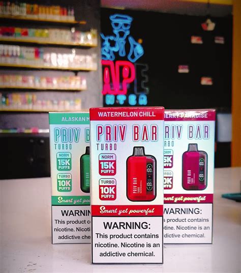 Priv Bar Turbo Disposable Vape Device Puffs The Vape Center