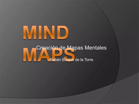 Mind maps Creación de Mapas Mentales PPT Descarga Gratuita