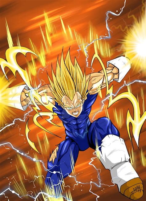 Super Vegeta Final Flash Wallpaper