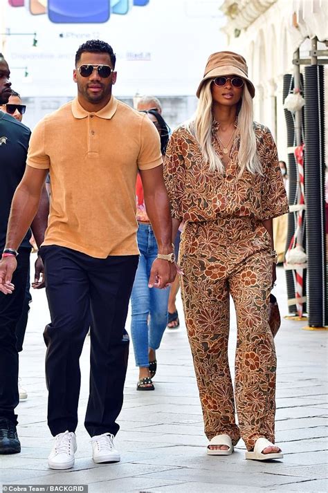 Ciara Puts On A Loved Up Display With Husband Russell Wilson In Venice