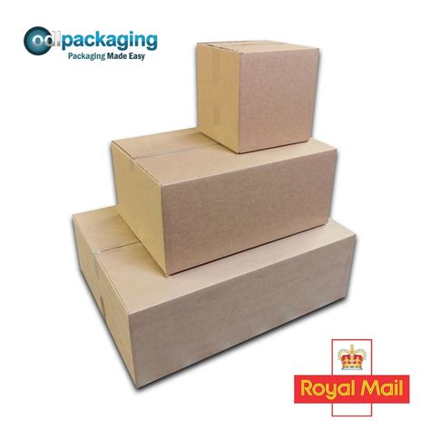 Royal Mail Small Parcel Large Letter Corrugated Cardboard Postal Boxes