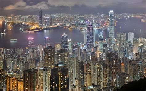 Skyline - Hong Kong, China | Panorama of the Hong Kong night… | Flickr