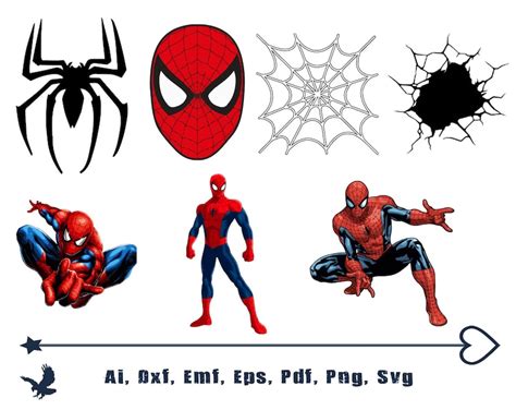 Silhouette Spiderman Svg Free Popular Svg Design