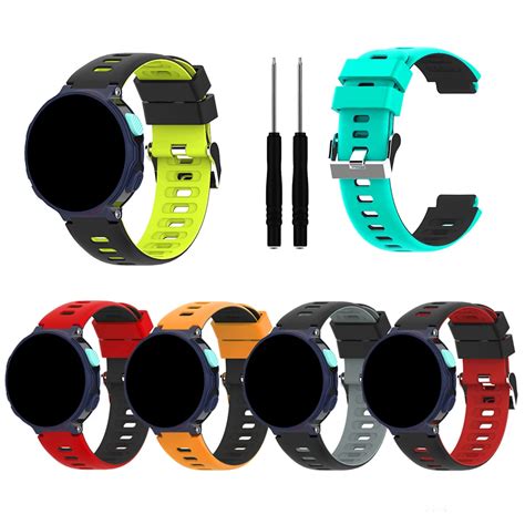 Correa De Silicona Para Reloj Inteligente Garmin Forerunner Lite