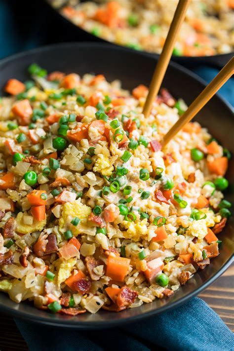 Breakfast Cauliflower Fried Rice - Peas And Crayons