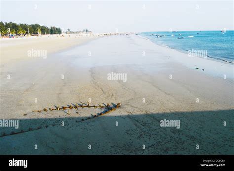 Sandbeach, Silver Beach, Beihai, Guangxi , China Stock Photo - Alamy