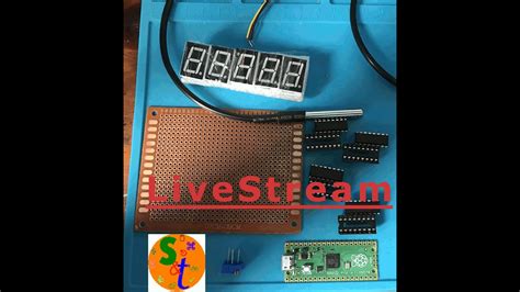 Live Stream Creating A Raspberry Pi Pico Temperature Module On A