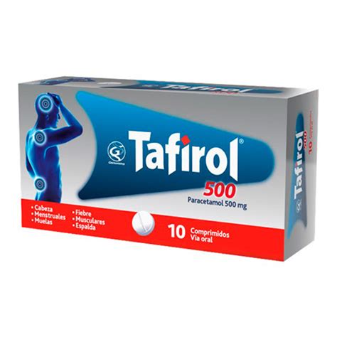 Tafirol 500 Mg X 10 Comp Farmashop