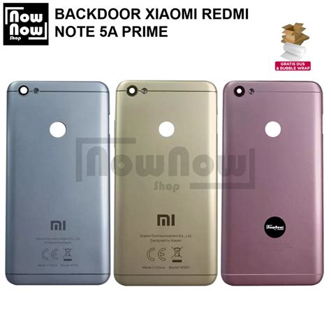 Jual Backdoor Xiaomi Redmi Note 5A Prime Tutup Belakang Backcover Back