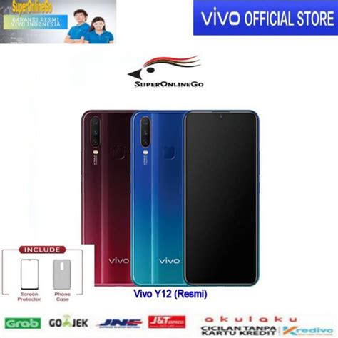 Jual Vivo Y12 3 32 Dan 3 64 Rom Garansi Resmi Vivo Indonesia Shopee