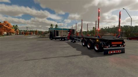 Scania Timber Truck Trailer V Fs Mod Farming Simulator Mod