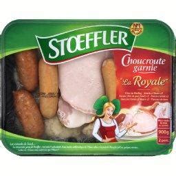 Les Choucroutes Cuisinees La Royale Choucroute La Barquette De G