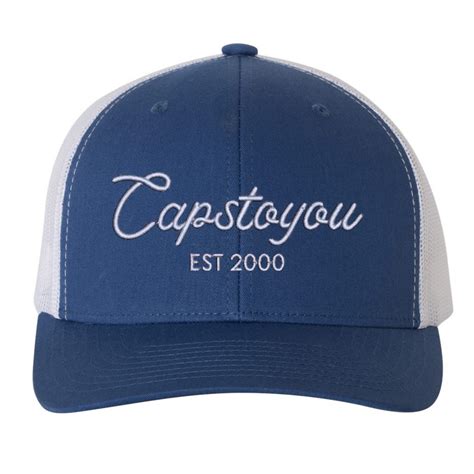 custom embroidered hats