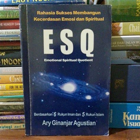 Jual Buku Rahasia Sukses Membangun Kecerdasan Emosi Esq Original