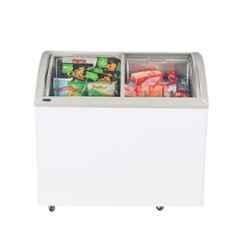 Buy Haier L White Glass Top Curved Commercial Freezer Hcf Gam