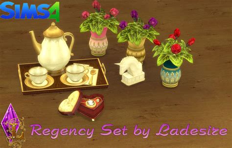 Ts4 Regency Set By Ladesire Sims Sims 4 Sims 4 Update