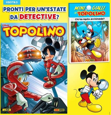 Topolino Supertopolino 3528 Mini Gialli Di Topolino 3 Panini