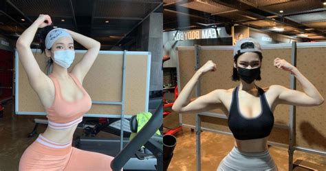 Nàng hot girl phòng gym sở hữu thân hình đồng hồ cát siêu thực Người đẹp Việt Giải Trí