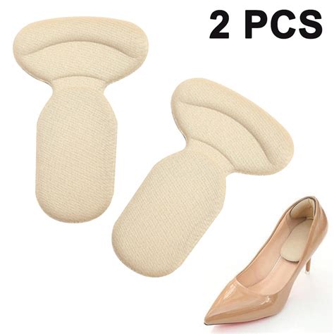 2 Pair Reusable Heel Inserts for Shoes, Extra Soft and Sticky Heel Cushion Inserts for Women ...