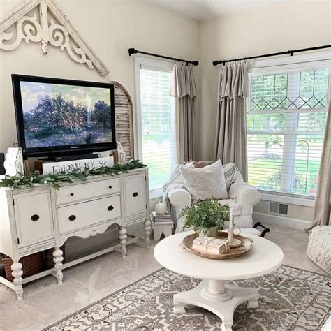 Vintage White Farmhouse Sideboard - Soul & Lane