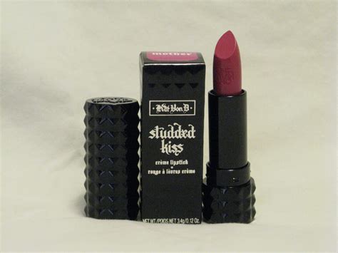 Kat Von D Studded Kiss Creme Lipstick Mother Deep Cool Pink Nib Full