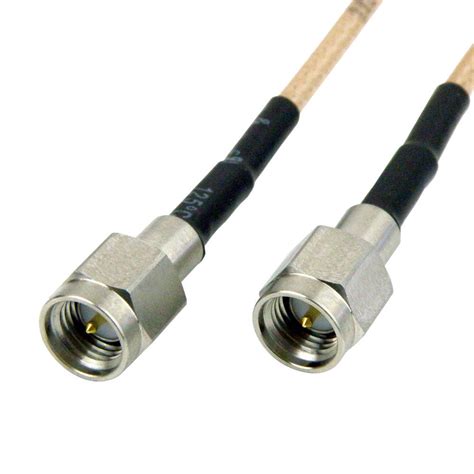 SMA Male Plug To SMA Male Plug Cable RG 316 Coax Up To 3 GHz 1 2