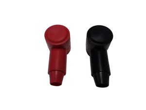 Battery Cable Insulator Boot 2 2 0 AWG 970 ID Red Black Terminal Stud