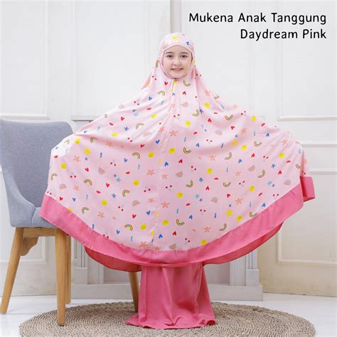 jual pusat mukena indonesia mukena rayon anak tanggung daydream