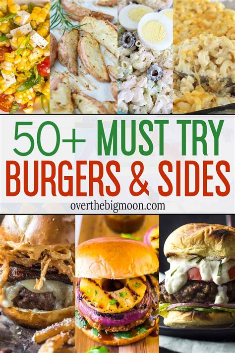 50 Hamburger Recipes And Side Dishes Over The Big Moon