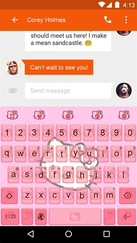 Hello,Kitty-Emoji Keyboard APK for Android Download