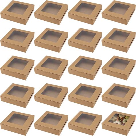 Amazon Keileoho Pcs X X Inch Pie Boxes With Window