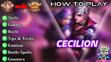 Cecilion Best Guide 2021 Mobile Legends Best Build Pro Tips