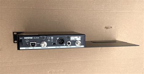 Shure Qlxd4 Digital Wireless Receiver With Rack Mounting Hardware Ebay