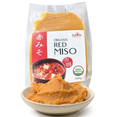 Fusion Select Organic Red Miso Paste Made Of Fermented